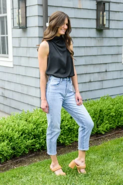 A-Game Mom Fit Jeans by Risen