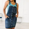 Agnes Denim Overall Dress by Judy Blue