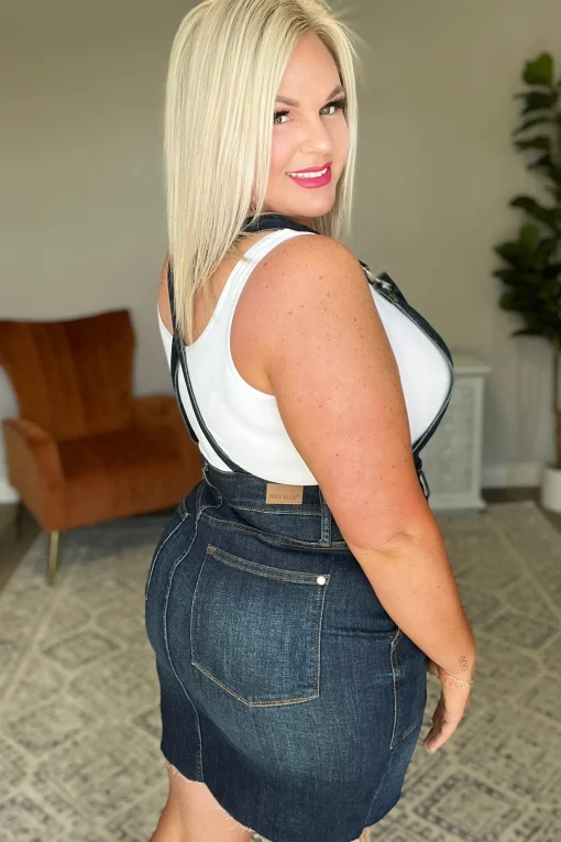 Agnes Denim Overall Dress by Judy Blue