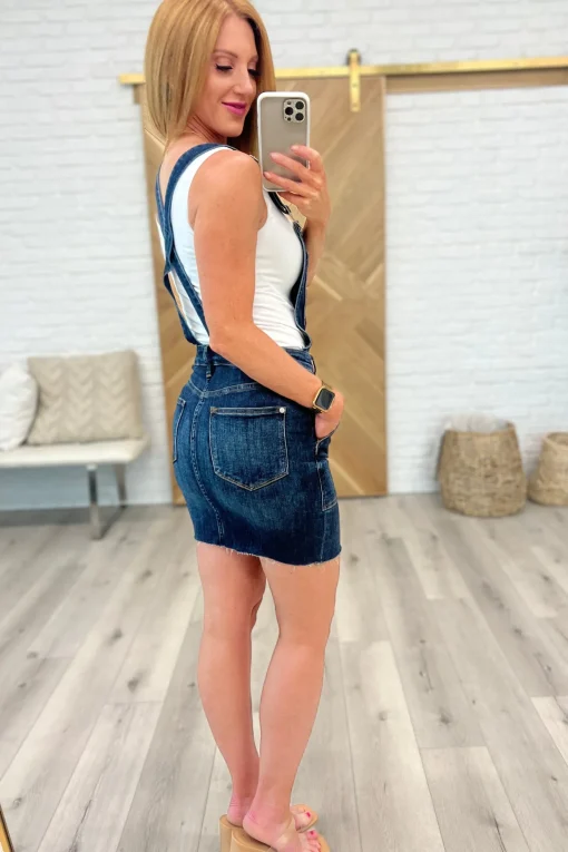 Agnes Denim Overall Dress by Judy Blue