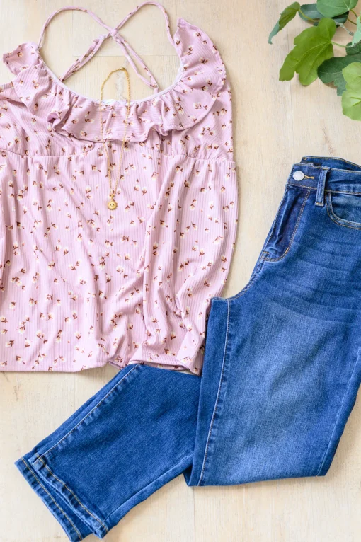Always Eloquent Ruffled Camisole