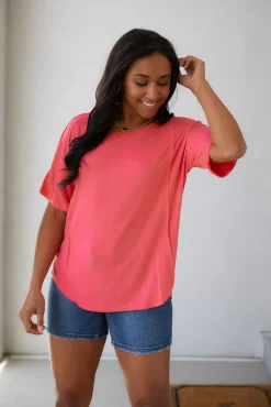 Always Mine Scoop Neck Top