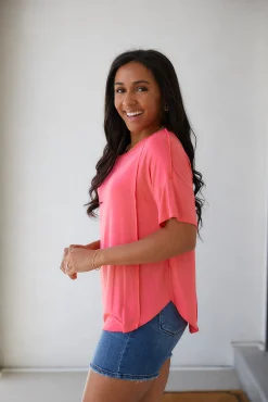 Always Mine Scoop Neck Top