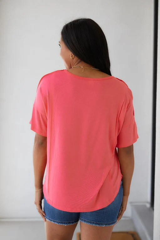 Always Mine Scoop Neck Top