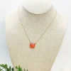 Basketball Printed Pendant Necklace
