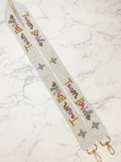 Beaded Purse Strap - 'Team Bride'