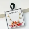 'Believe' Sentiment Chain Necklace - Gold