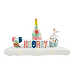 Birthday Large Scene Sitter by Mud Pie