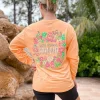 'Blessed to be Called Grandma' Floral Long Sleeve Tee by Simply Southern