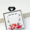 'Breathe' Sentiment Chain Necklace - Silver