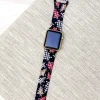 Buffalo Check Trees Printed Silicone Smart Watch Band