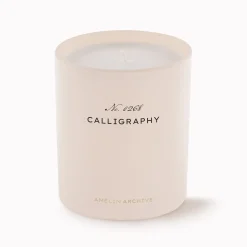 Calligraphy Candle