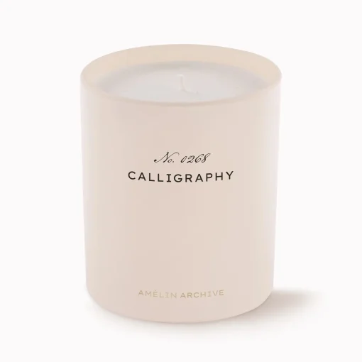 Calligraphy Candle