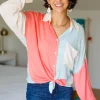 Capture The Day Two Toned Button Up