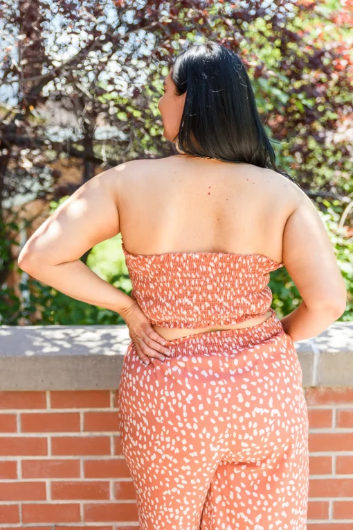 Catching Up For Lost Time Crop Top