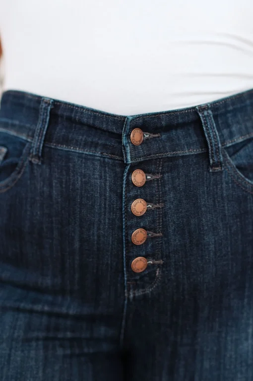 Celecia High Waist Hand Sanded Resin Skinny Jeans by Judy Blue
