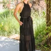 Check Mate Maxi Dress