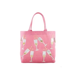Cheers Sparkle Totes by Mud Pie