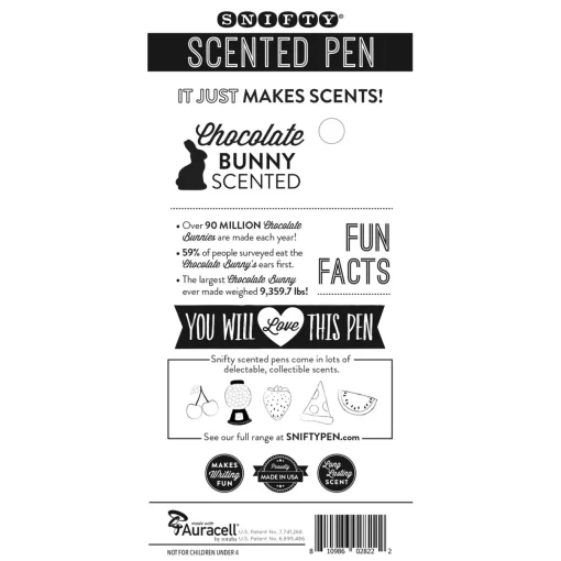 Chocolate Bunny Scented Pen