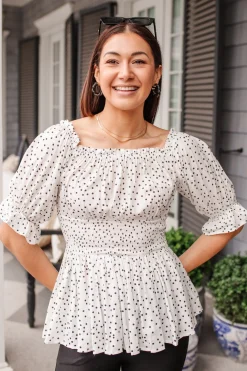 Chose Me Dotted Top