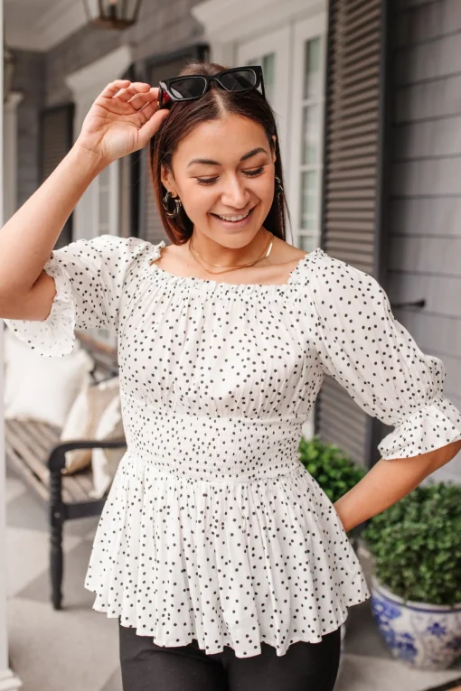 Chose Me Dotted Top