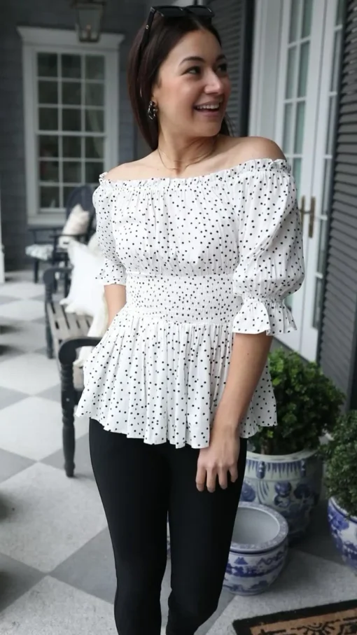 Chose Me Dotted Top