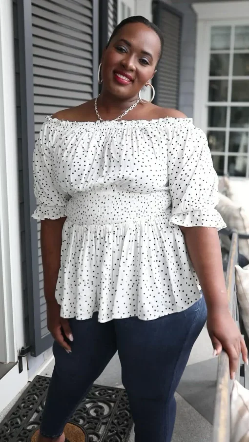 Chose Me Dotted Top