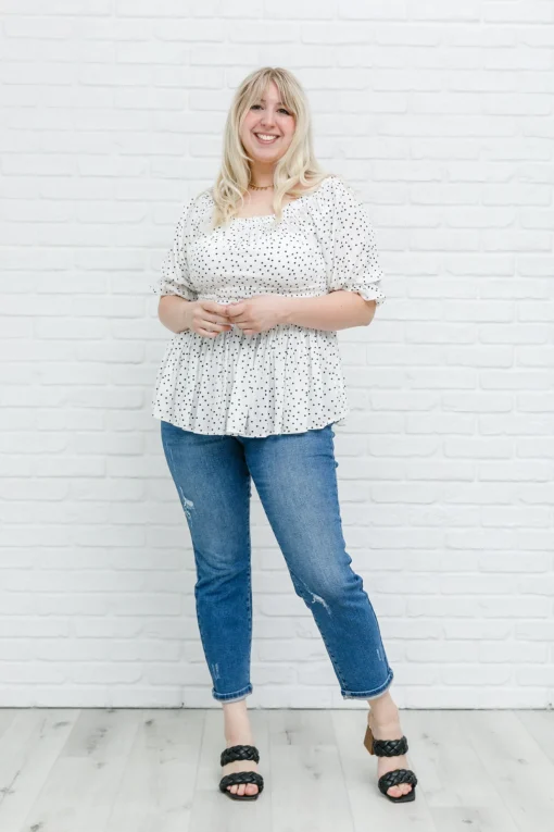 Chose Me Dotted Top