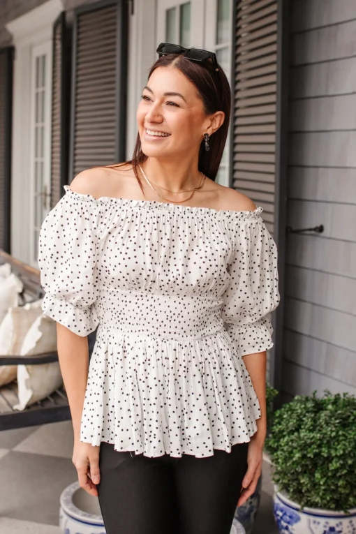 Chose Me Dotted Top