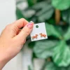 Christmas Dachshund Signature Enamel Stud Earrings