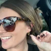 Classic Gold Oval Hoop Earrings