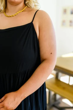 Classically Cool Tiered Maxi Dress