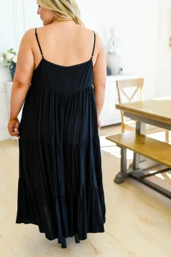 Classically Cool Tiered Maxi Dress