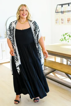 Classically Cool Tiered Maxi Dress