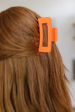 Claw Clip Set of 4 in Orange (Ships in 1-2 Weeks)