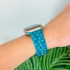 Clover Printed Silicone Smart Watch Band