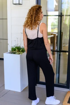 Completely Justified Jumpsuit in Black