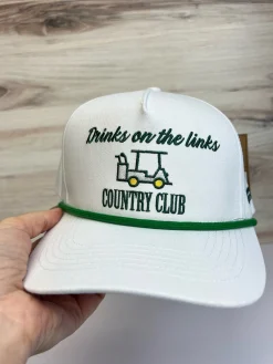 Country Club Embroidered Men's Hat by Simply Southern