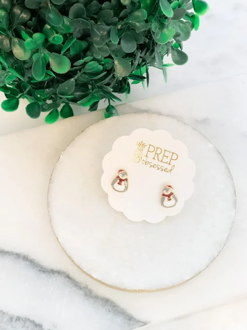 Cozy Penguin Signature Enamel Studs