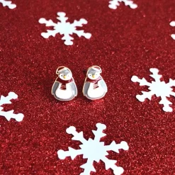 Cozy Penguin Signature Enamel Studs