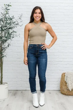 Crossways Halter Top