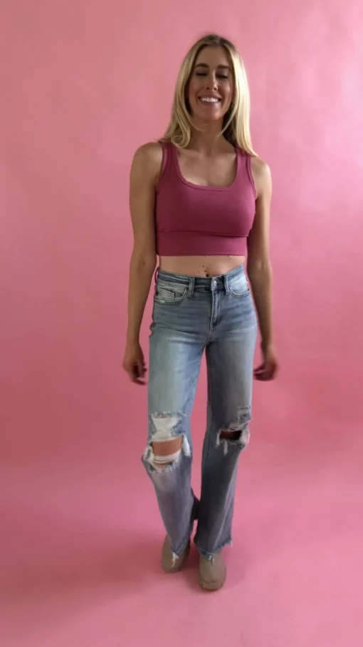 Cutie Pie Bralette in Mauve