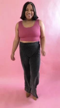 Cutie Pie Bralette in Mauve