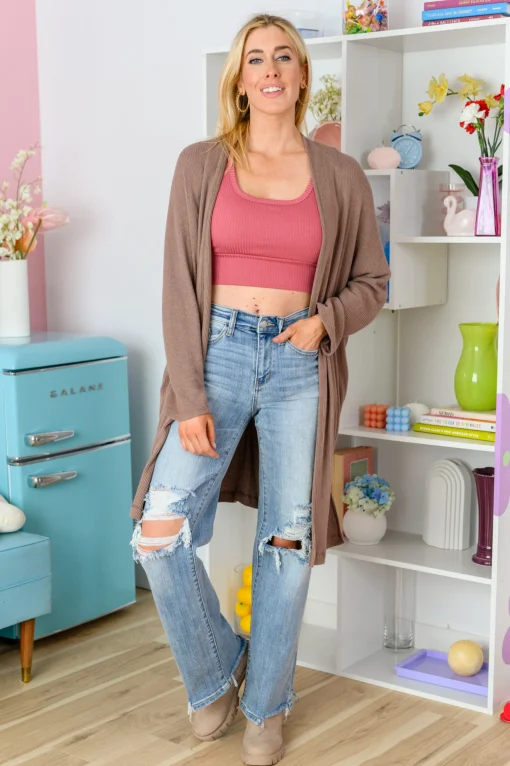 Cutie Pie Bralette in Mauve