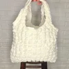Day Out Cloud Tote Bag In Cream - 3/24