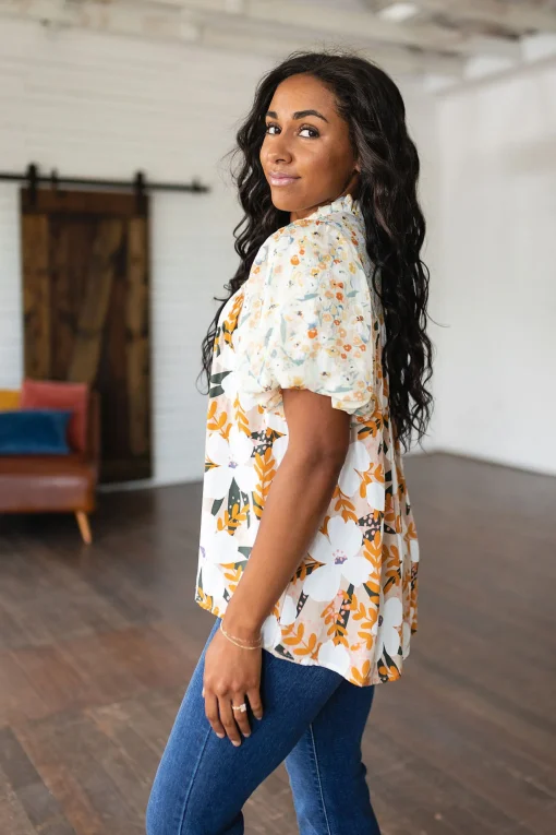 Daydreamer Mixed Floral Top