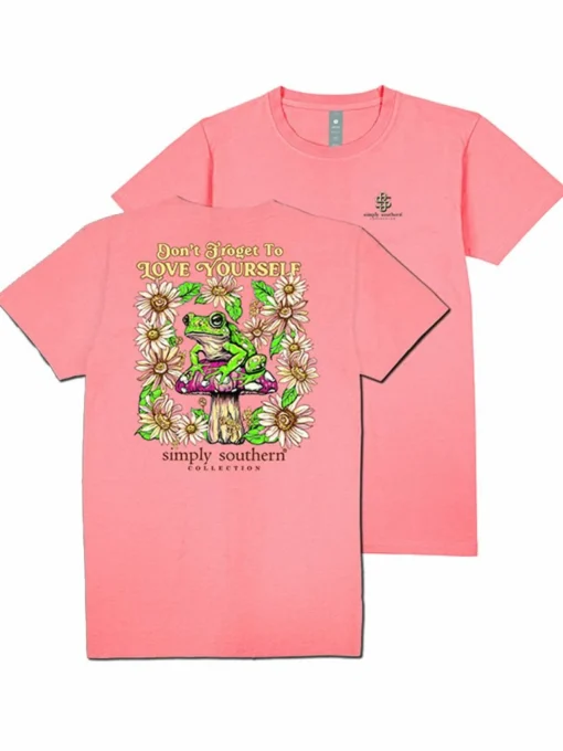 'Don't Froget To Love Yourself' Short Sleeve Tee by Simply Southern