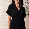 Don't Worry 'Bout a Thing V-Neck Romper - 4/10