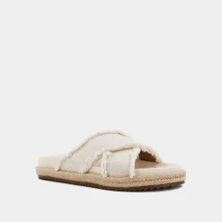 DOORBUSTER: Courtney Slip-Ons - Bone by ShuShop