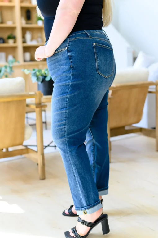 Downtown High Rise Boyfriend Jeans by Judy Blue